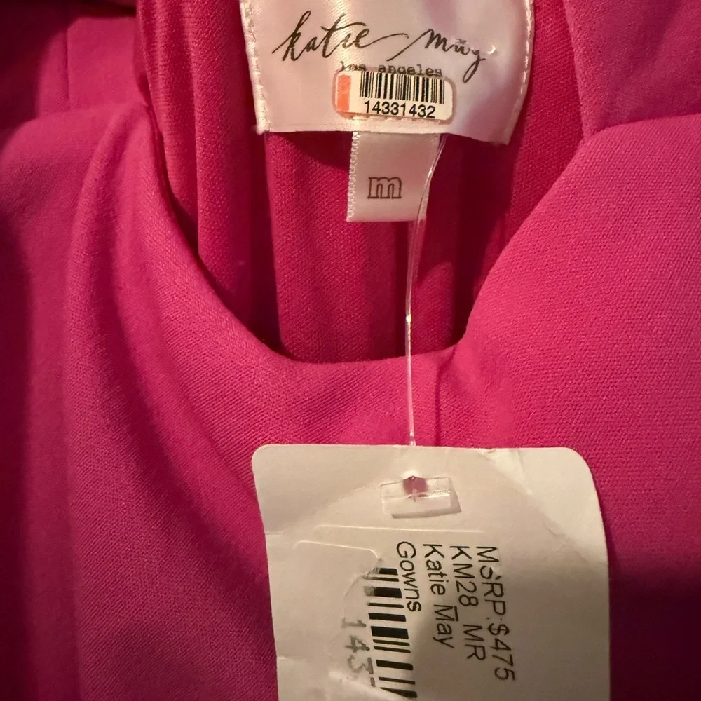 Katie May Pink One Shoulder Dress - Picture 7 of 7
